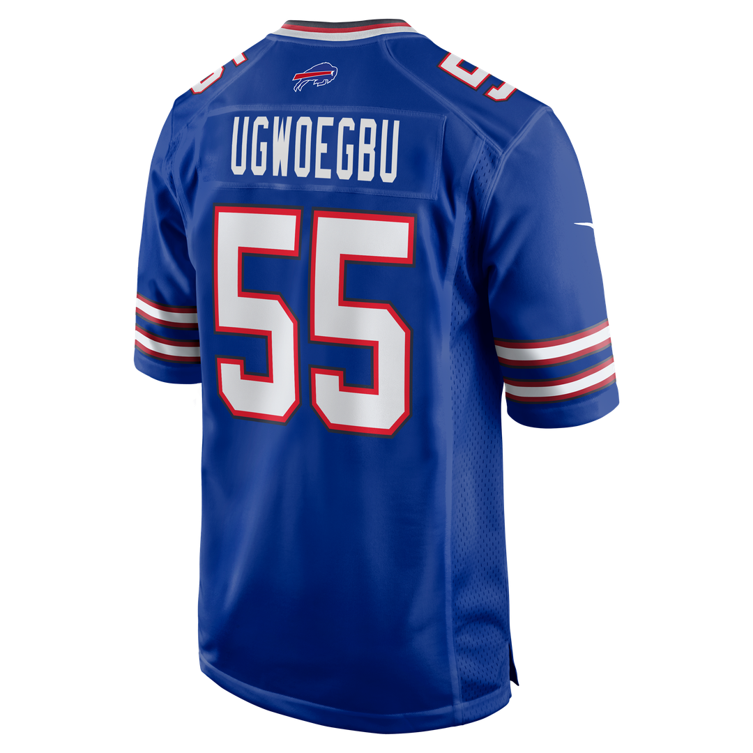 Buffalo Bills David Ugwoegbu Royal Game Jersey | NFL Football Jersey