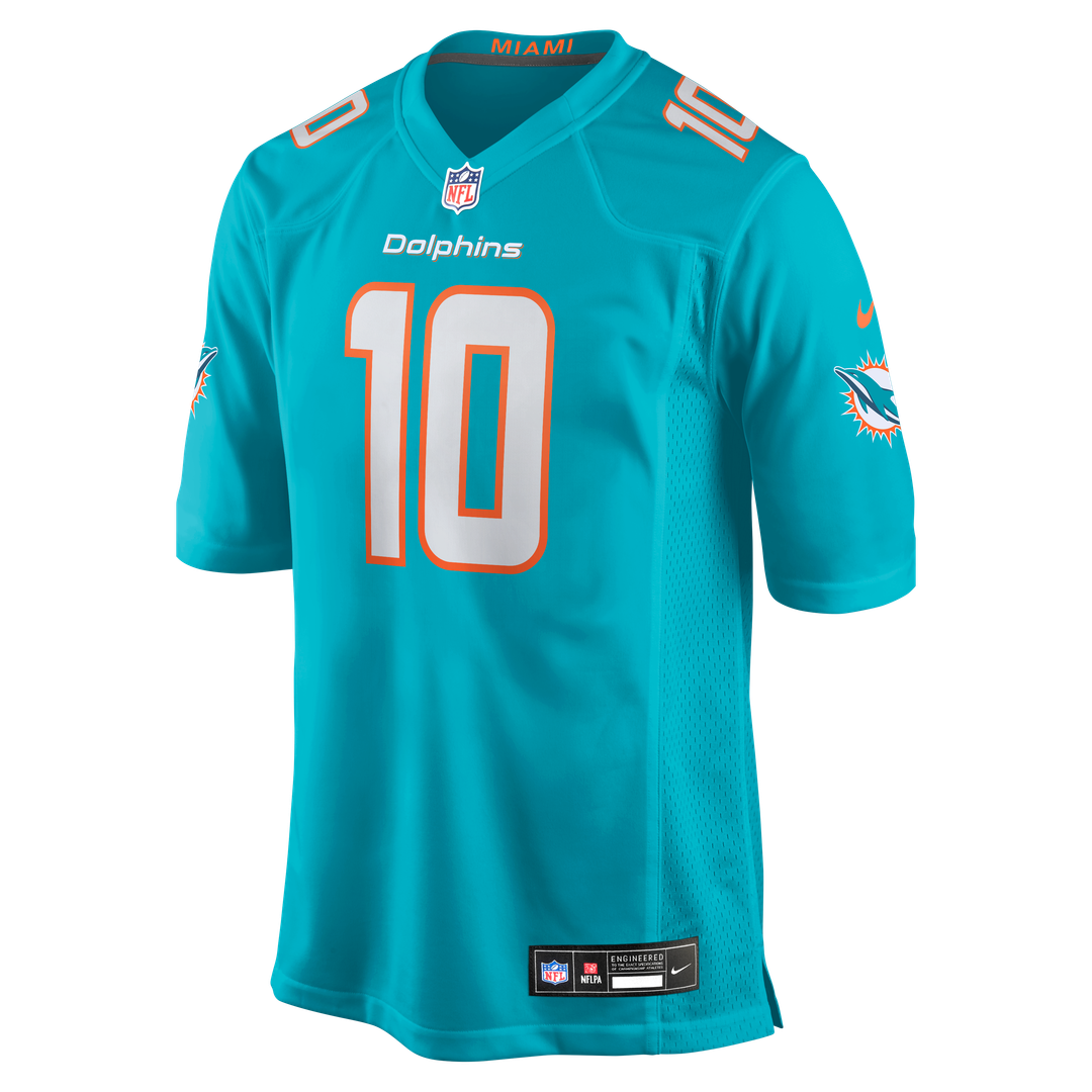 Miami Dolphins Jacob Rodriguez Aqua Game Jersey | NFL Football Jersey
