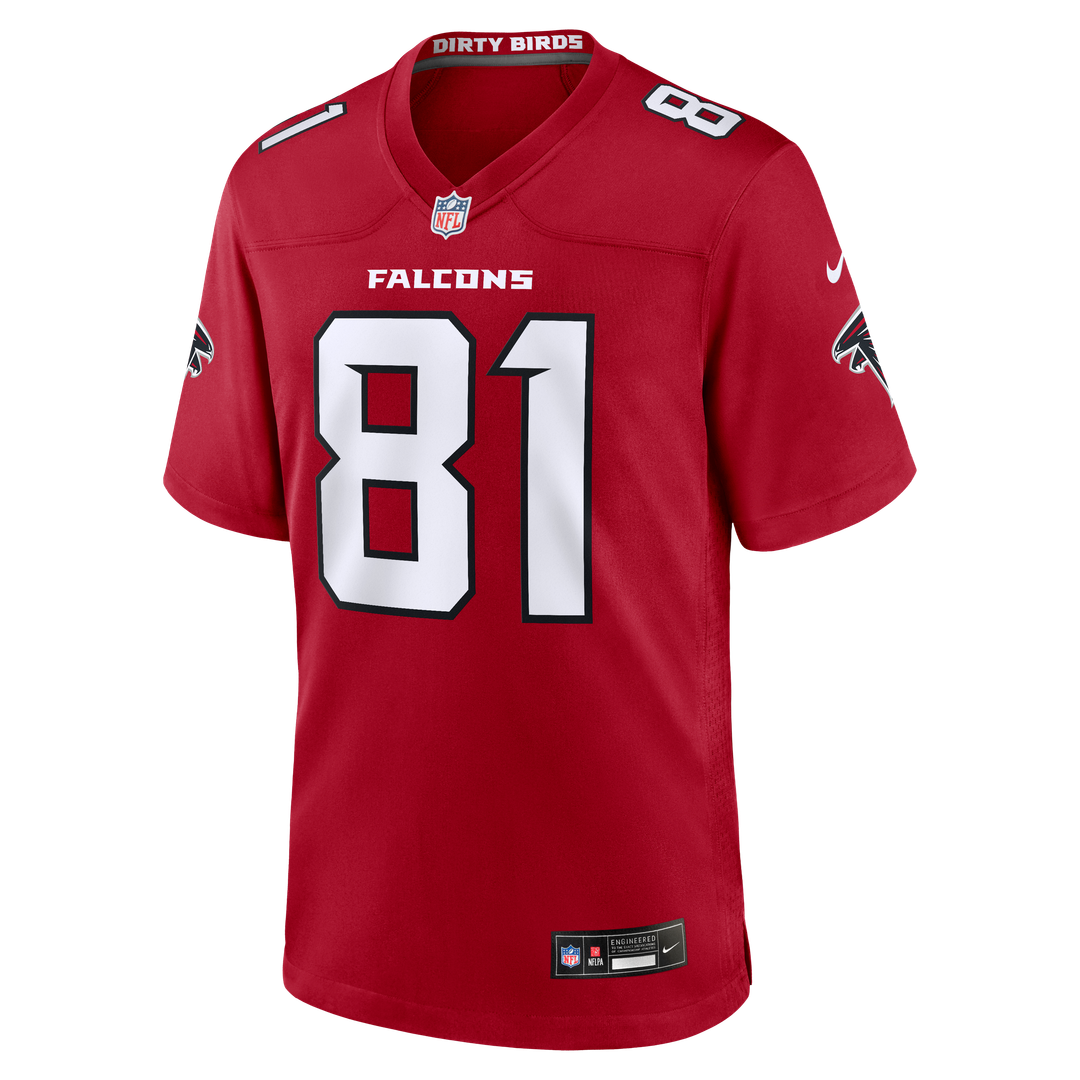Atlanta Falcons Austin Hooper Red Team Game Jersey | NFL Football Jersey