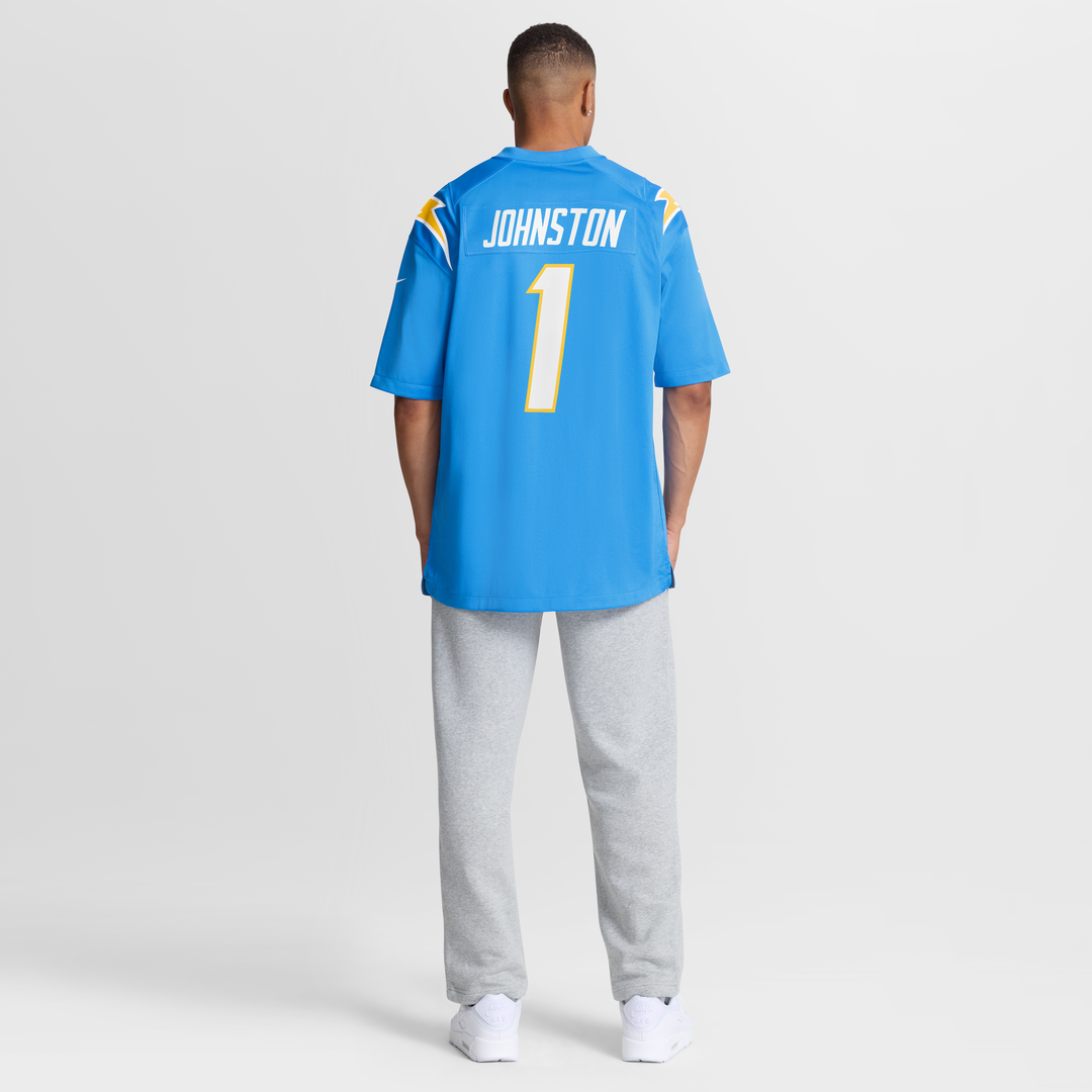 Los Angeles Chargers Quentin Johnston Powder Blue Game Player Jersey | NFL Football Jersey