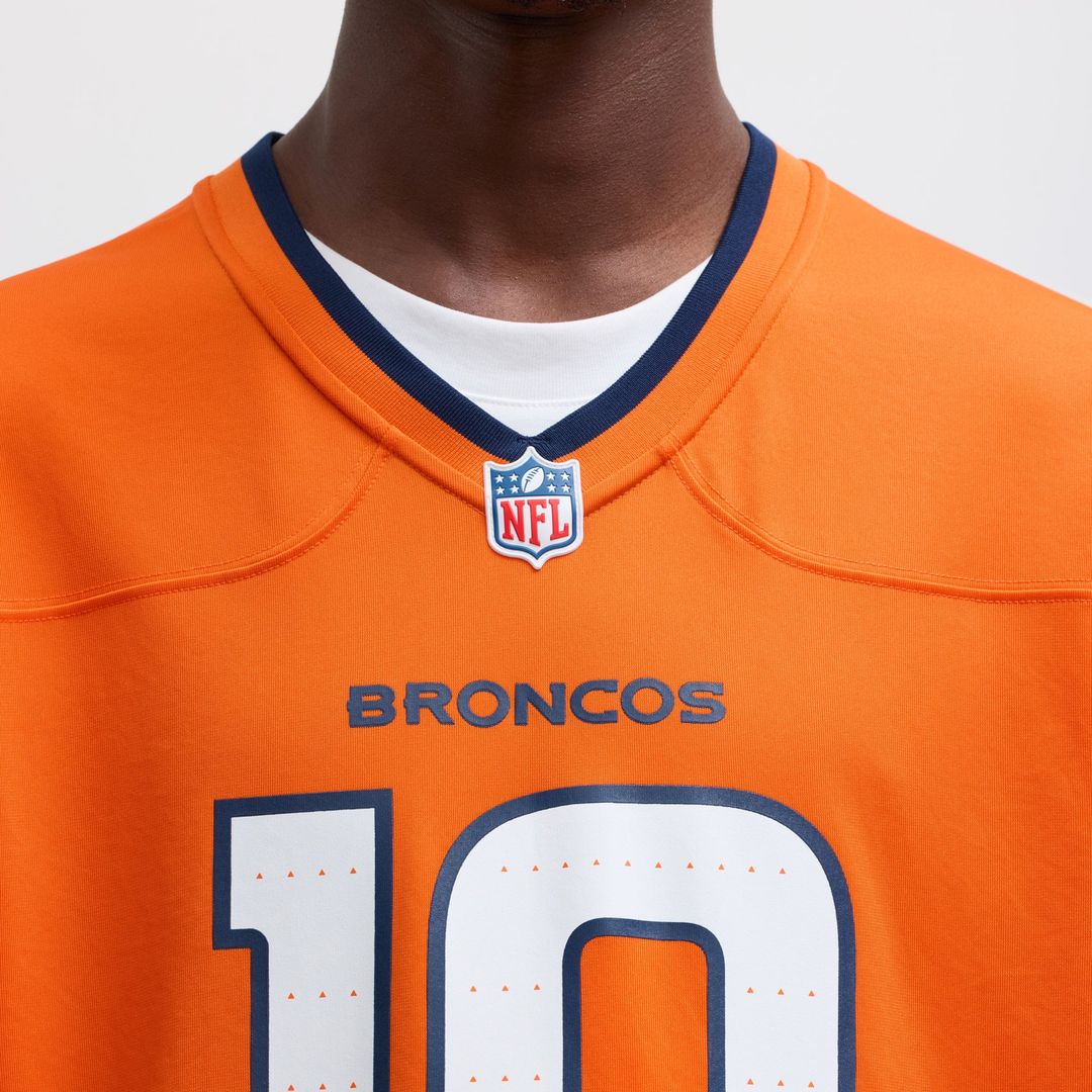 Denver Broncos Bo Nix Navy Alternate Game Jersey | NFL Football Jersey
