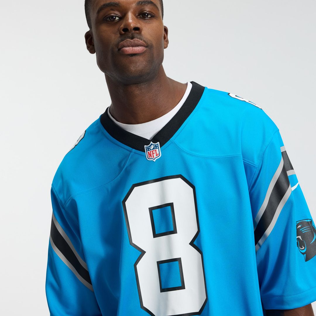 Carolina Panthers Jaycee Horn Blue Alternate Game Jersey | NFL Football Jersey