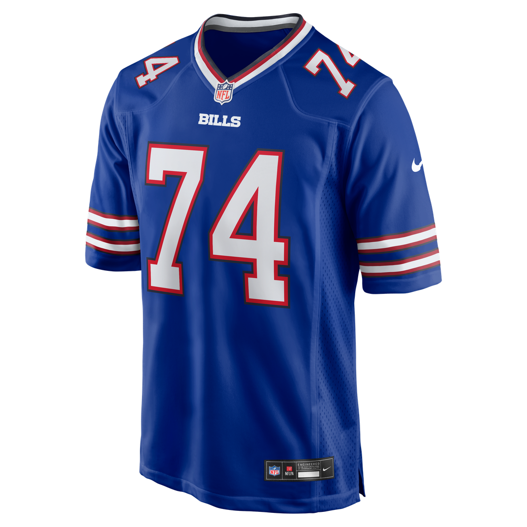 Buffalo Bills Jude Bowry Royal Team Game Jersey | NFL Football Jersey