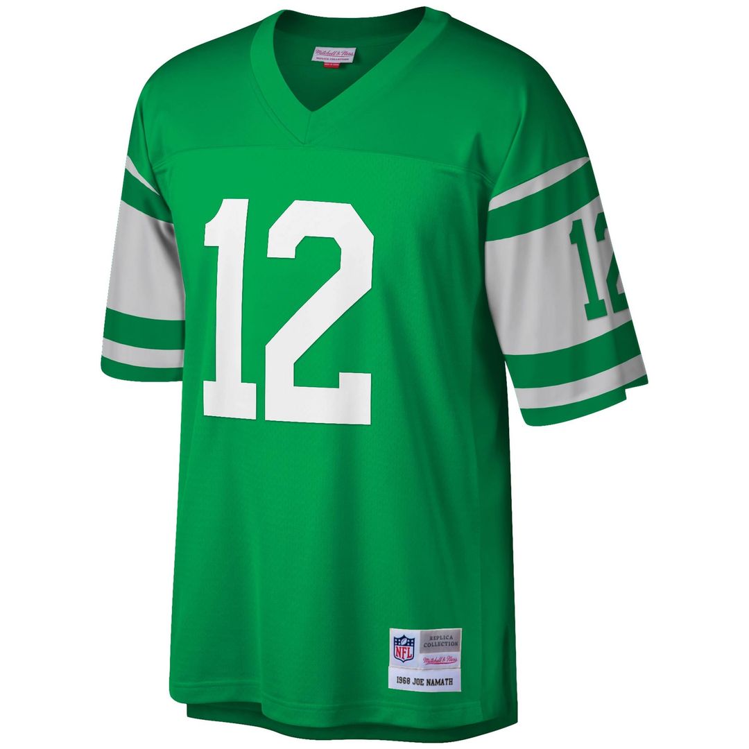 New York Jets Joe Namath Kelly Green Legacy Replica Jersey | NFL Football Jersey