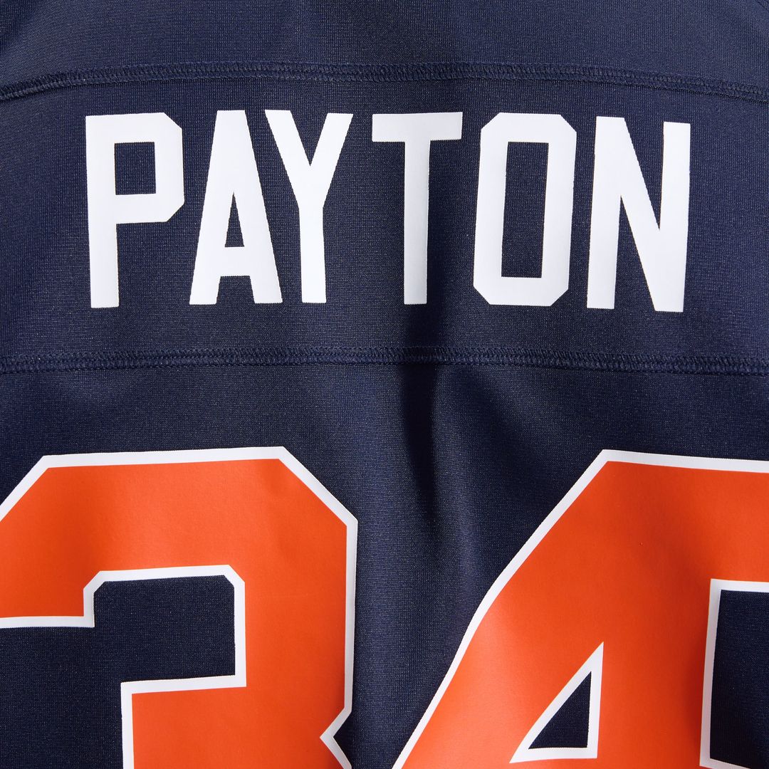Chicago Bears Walter Payton Navy 2026 Rivalries Collection Game Jersey | NFL Football Jersey