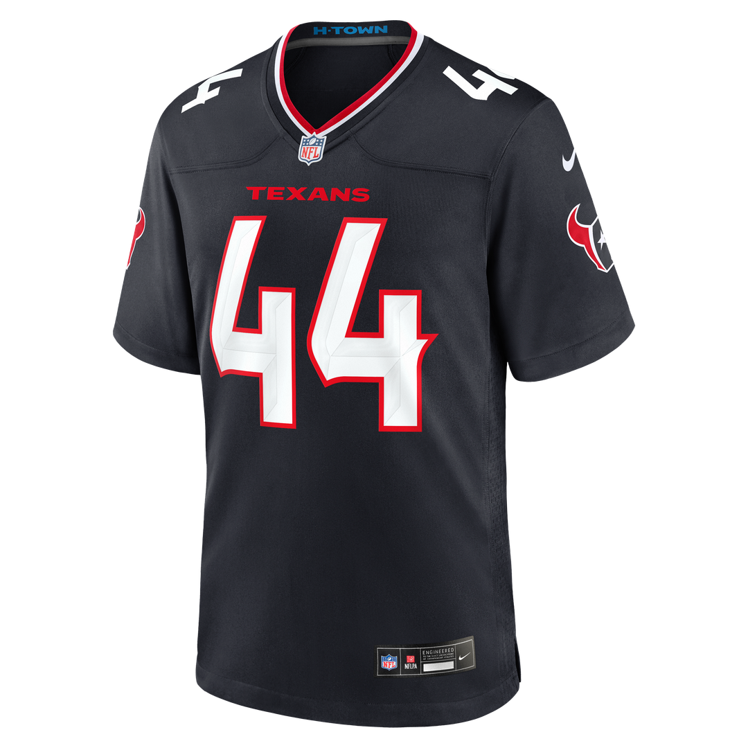 Houston Texans British Brooks Navy Team Game Jersey | NFL Football Jersey