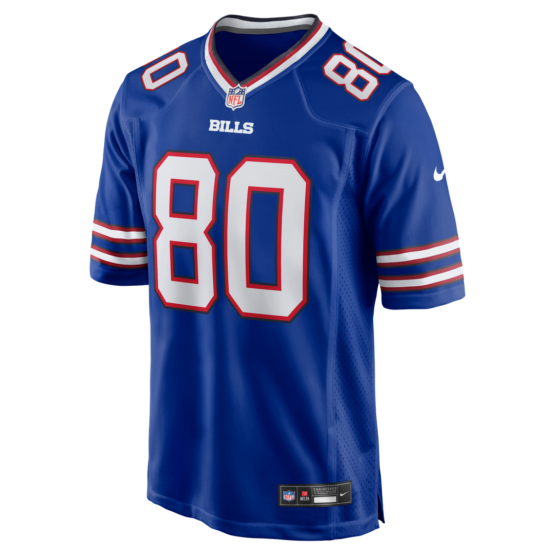 Buffalo Bills Max Tomczak Royal Team Game Jersey | NFL Football Jersey