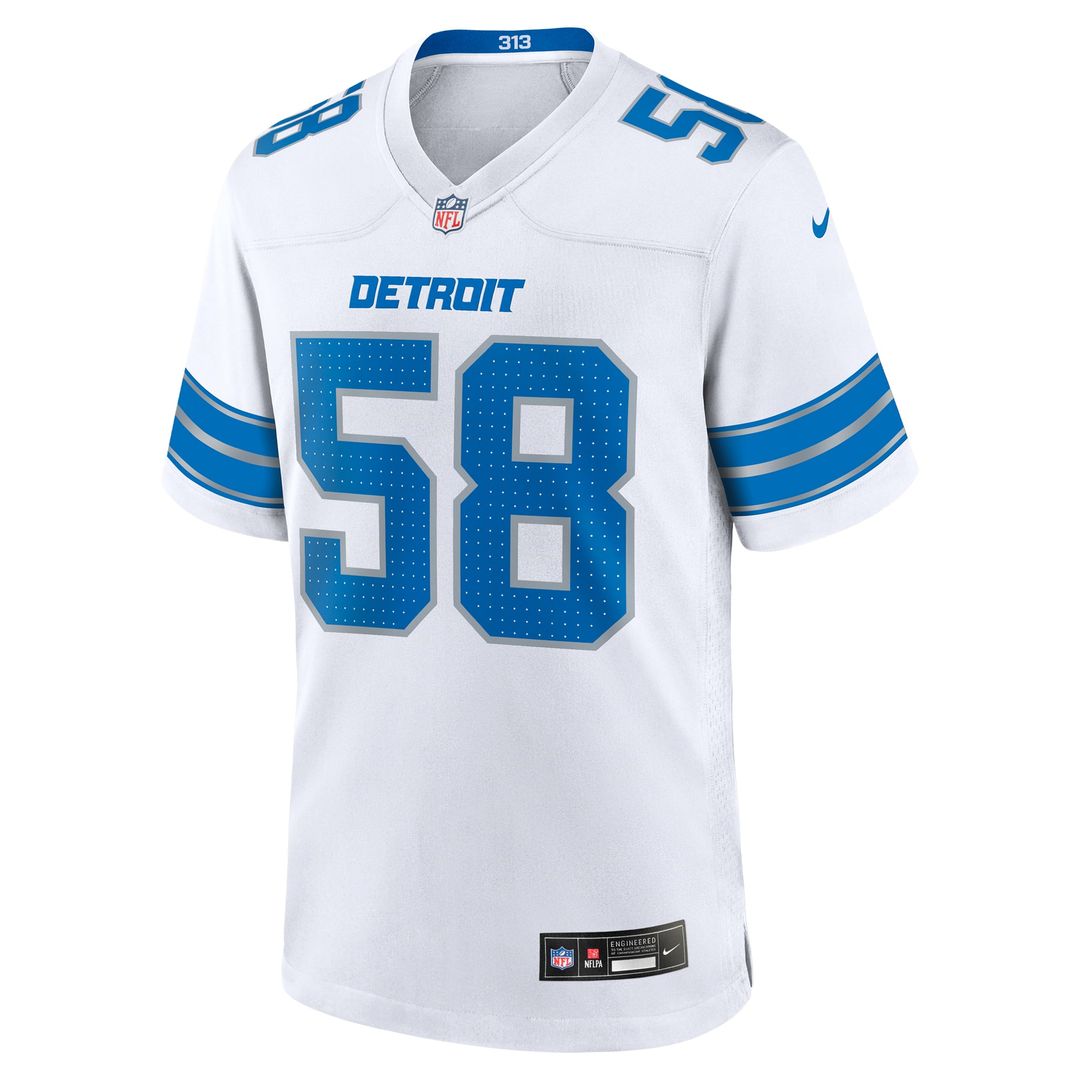 Detroit Lions Penei Sewell Blue Game Jersey | NFL Football Jersey