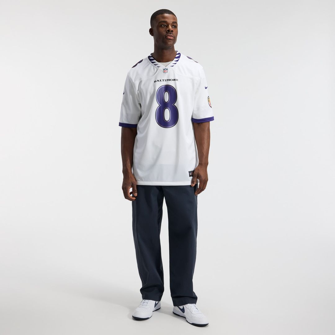 Baltimore Ravens Lamar Jackson Black Alternate Game Jersey | NFL Football Jersey
