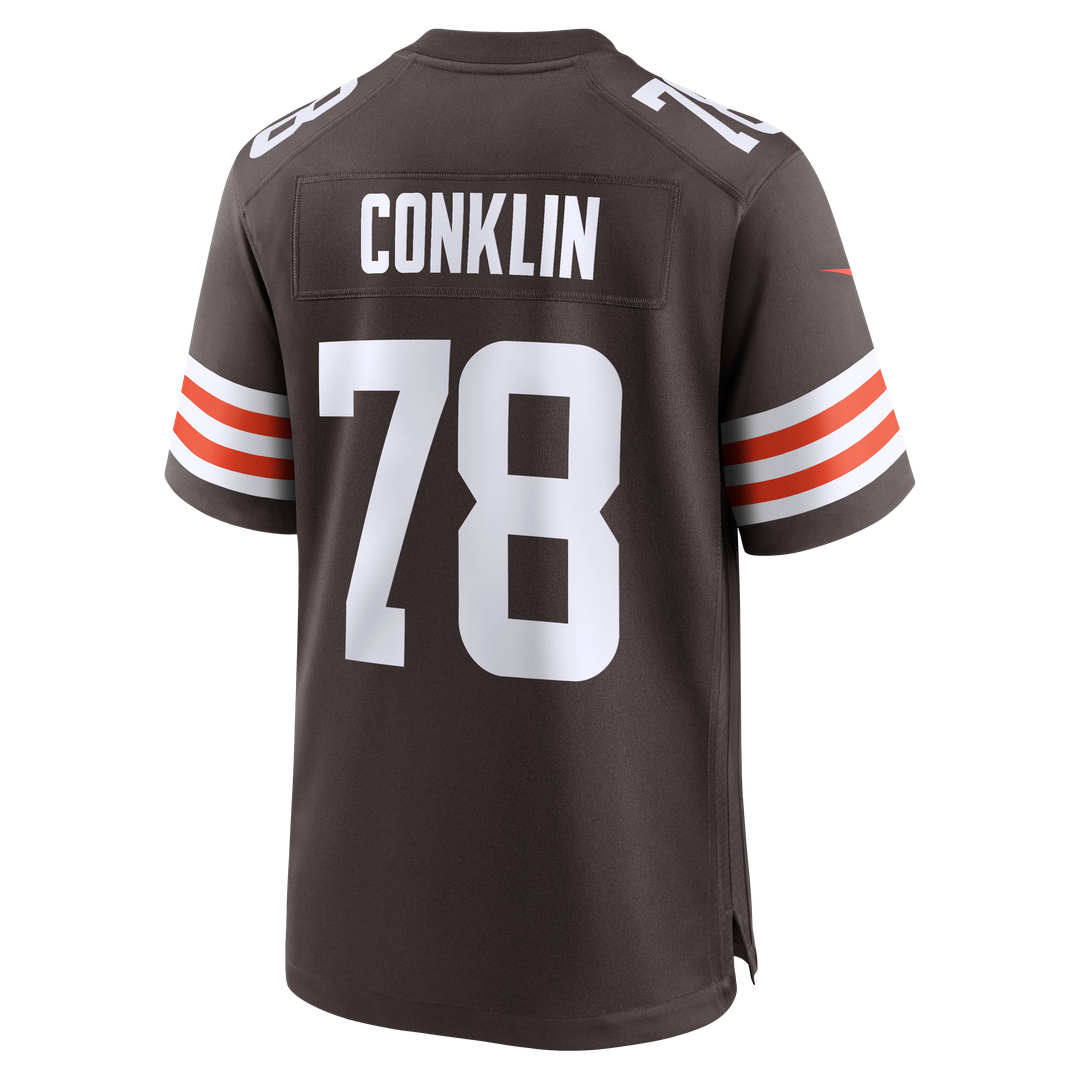 Cleveland Browns Jack Conklin Brown Game Player Jersey | NFL Football Jersey