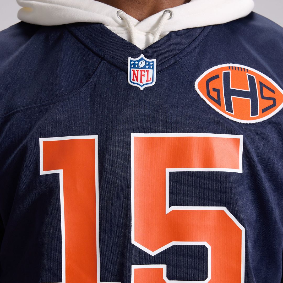 Chicago Bears Rome Odunze Navy 2026 Rivalries Collection Game Jersey | NFL Football Jersey