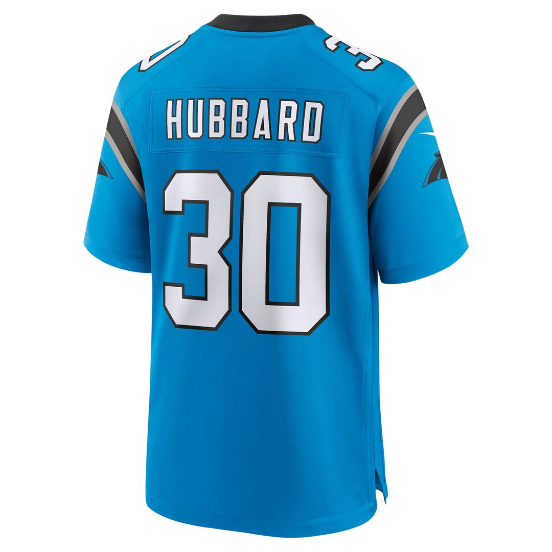 Carolina Panthers Chuba Hubbard Blue Alternate Game Jersey | NFL Football Jersey