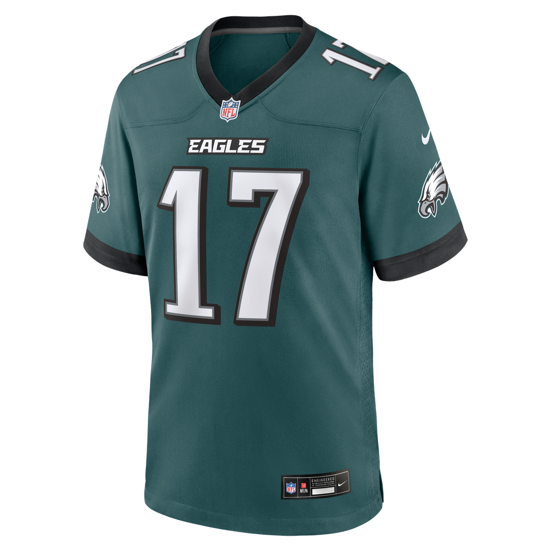 Philadelphia Eagles Arnold Ebiketie Midnight Green Team Game Jersey | NFL Football Jersey