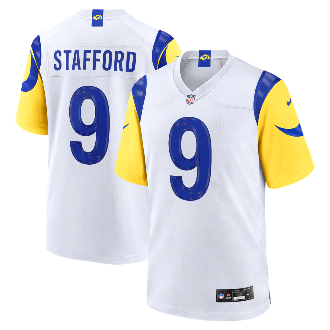 Los Angeles Rams Matthew Stafford Royal Team Game Player Jersey | NFL Football Jersey