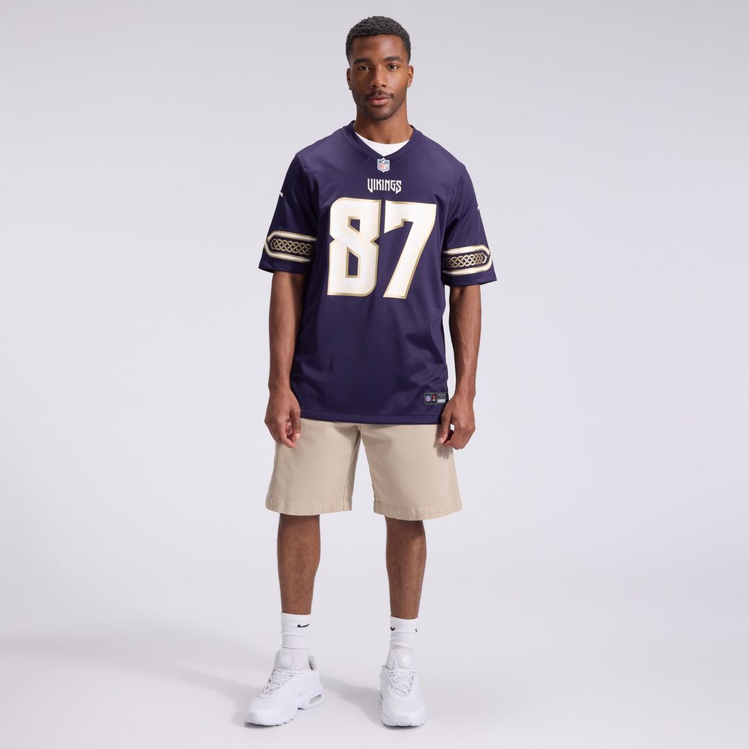 Minnesota Vikings T.J. Hockenson Purple 2026 Rivalries Collection Game Jersey | NFL Football Jersey
