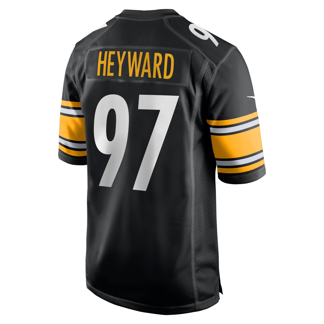 Pittsburgh Steelers Cameron Heyward Black Game Jersey | NFL Football Jersey