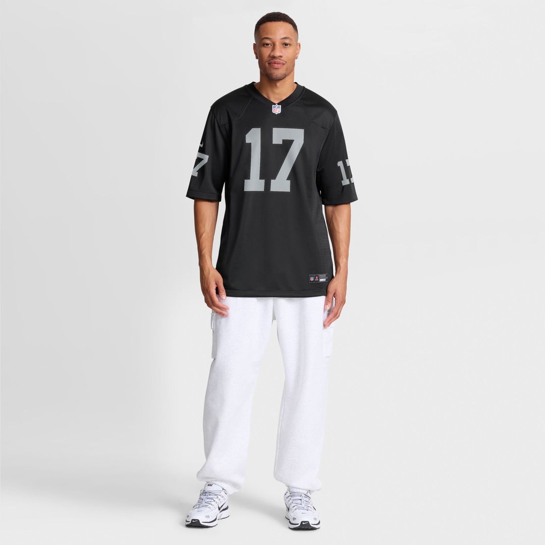 Las Vegas Raiders Nakobe Dean Black Team Game Jersey | NFL Football Jersey