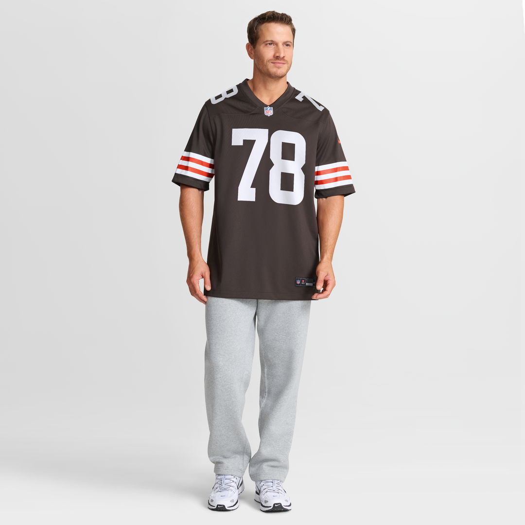 Cleveland Browns Jack Conklin Brown Game Player Jersey | NFL Football Jersey