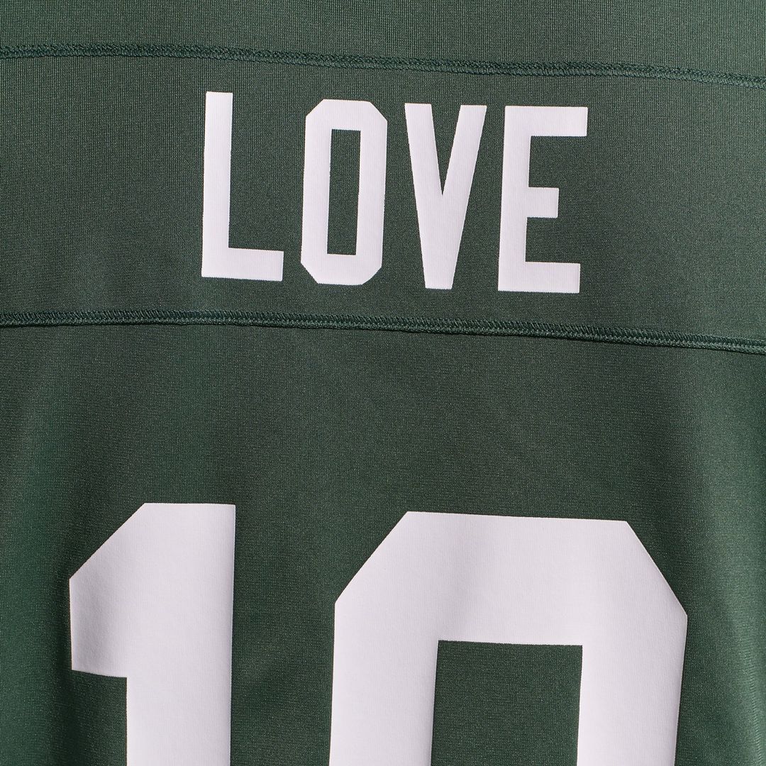 Green Bay Packers Love Green Player Game Jersey | NFL Football Jersey