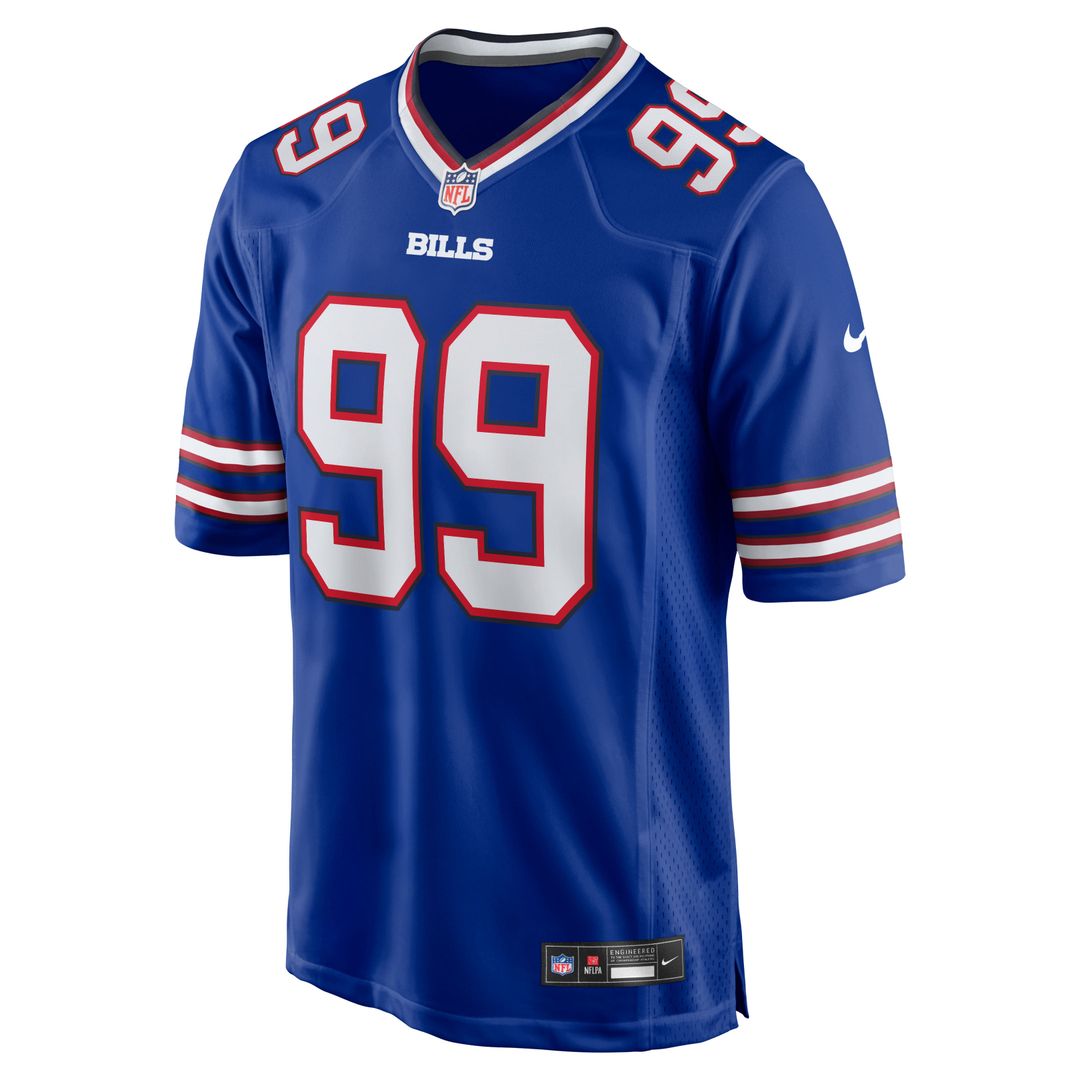 Buffalo Bills T.J. Parker Royal Game Jersey | NFL Football Jersey