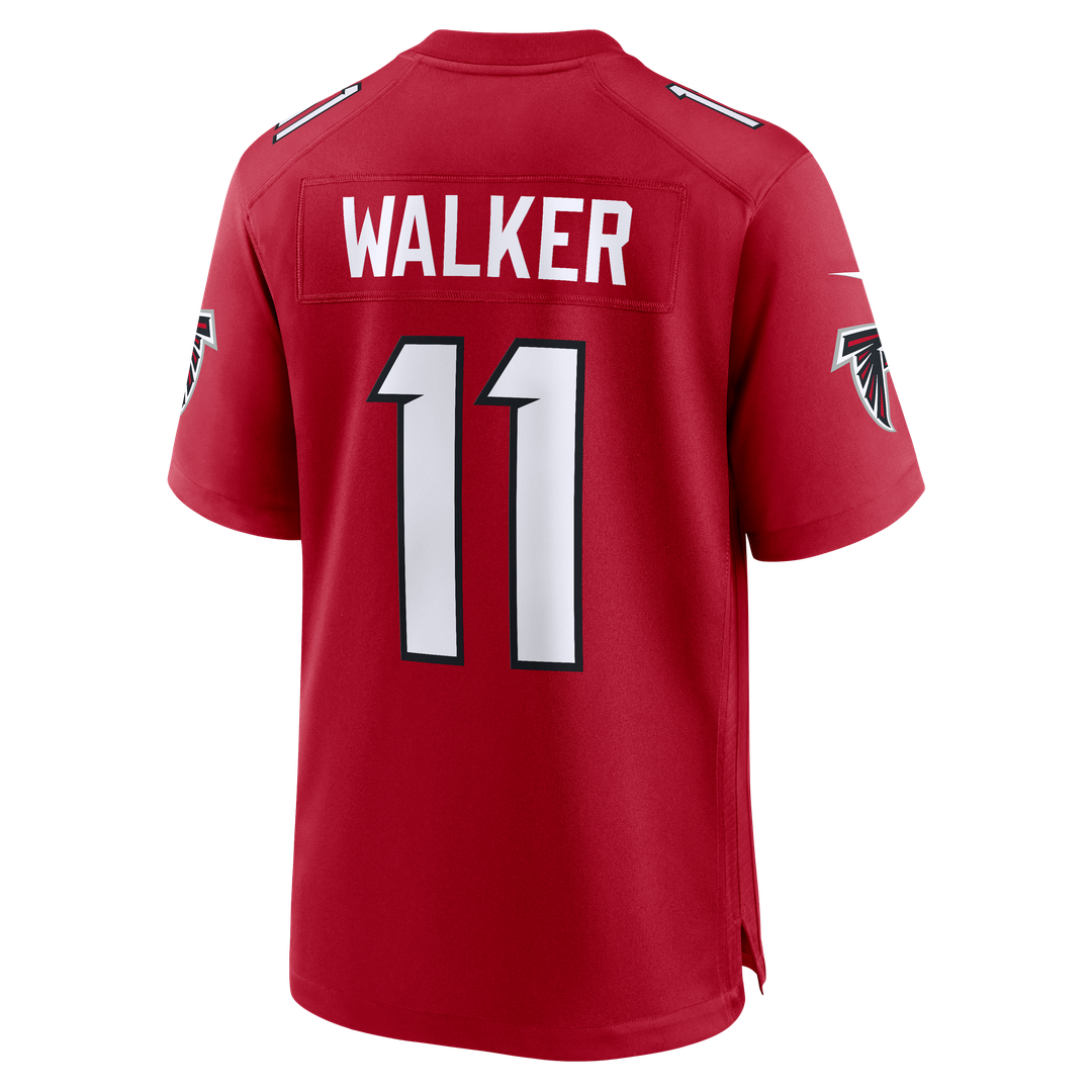 Atlanta Falcons Jalon Walker Red Game Jersey | NFL Football Jersey