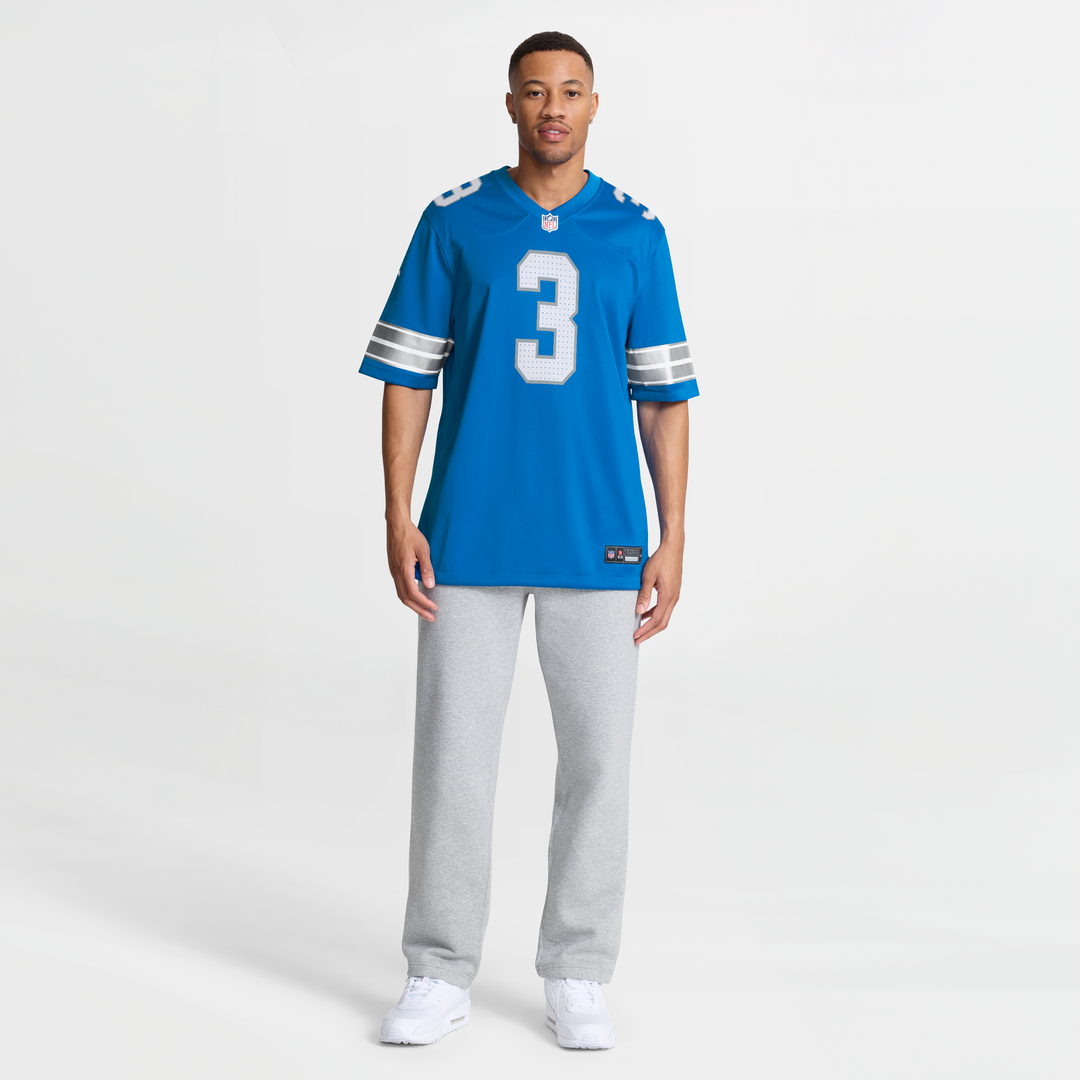 Detroit Lions Jack Fox Blue Team Game Jersey | NFL Football Jersey