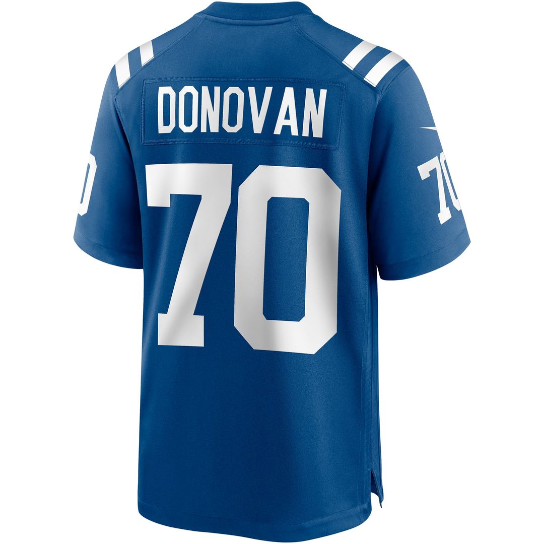 Indianapolis Colts Art Donovan Royal Game Retired Player Jersey | NFL Football Jersey