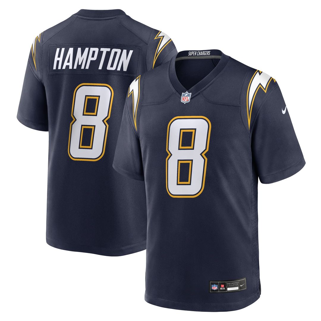 Los Angeles Chargers Omarion Hampton Powder Blue Game Player Jersey | NFL Football Jersey