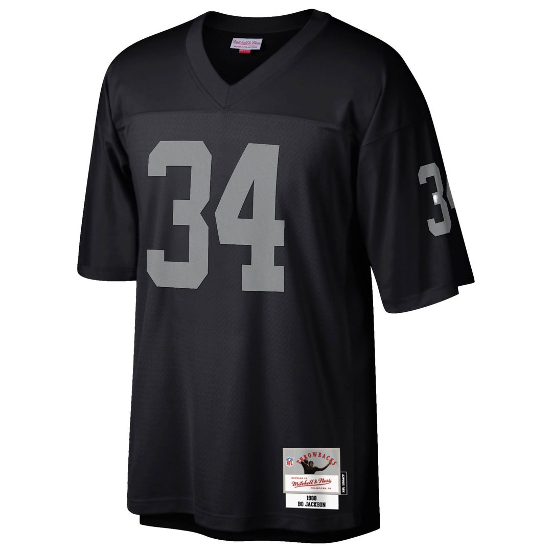 Las Vegas Raiders Bo Jackson Black Legacy Replica Jersey | NFL Football Jersey