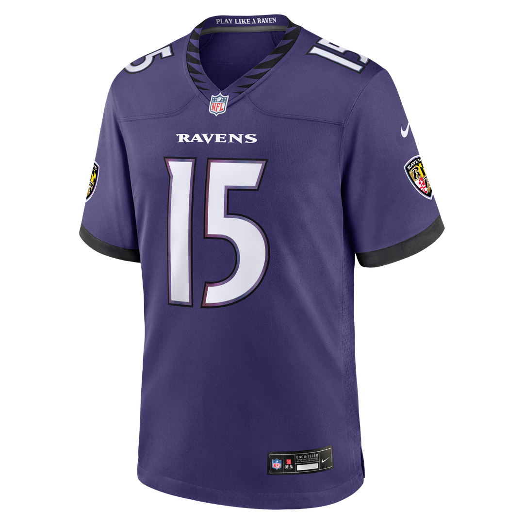 Baltimore Ravens Mike Green Purple Team Game Jersey | NFL Football Jersey