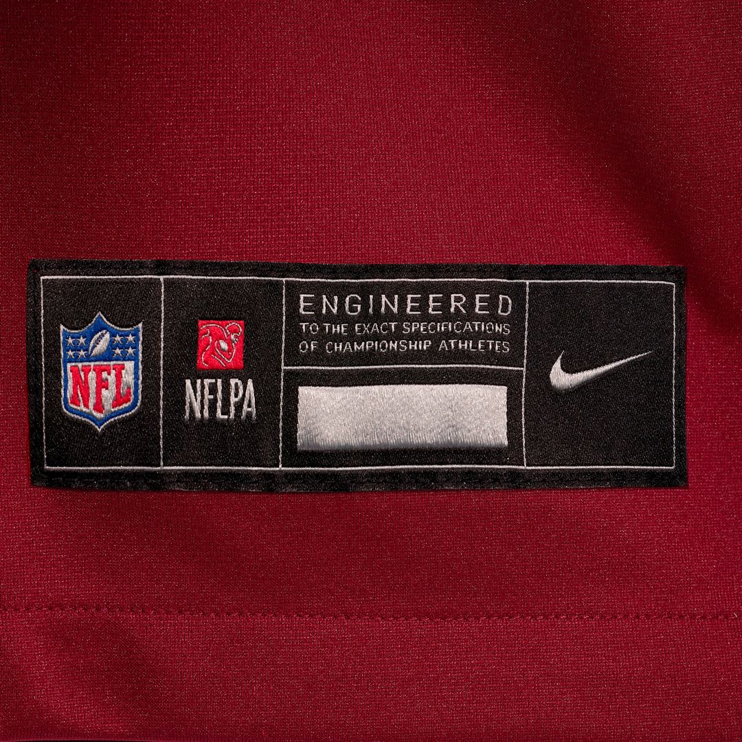Washington Commanders Nick Allegretti Burgundy Game Jersey | NFL Football Jersey
