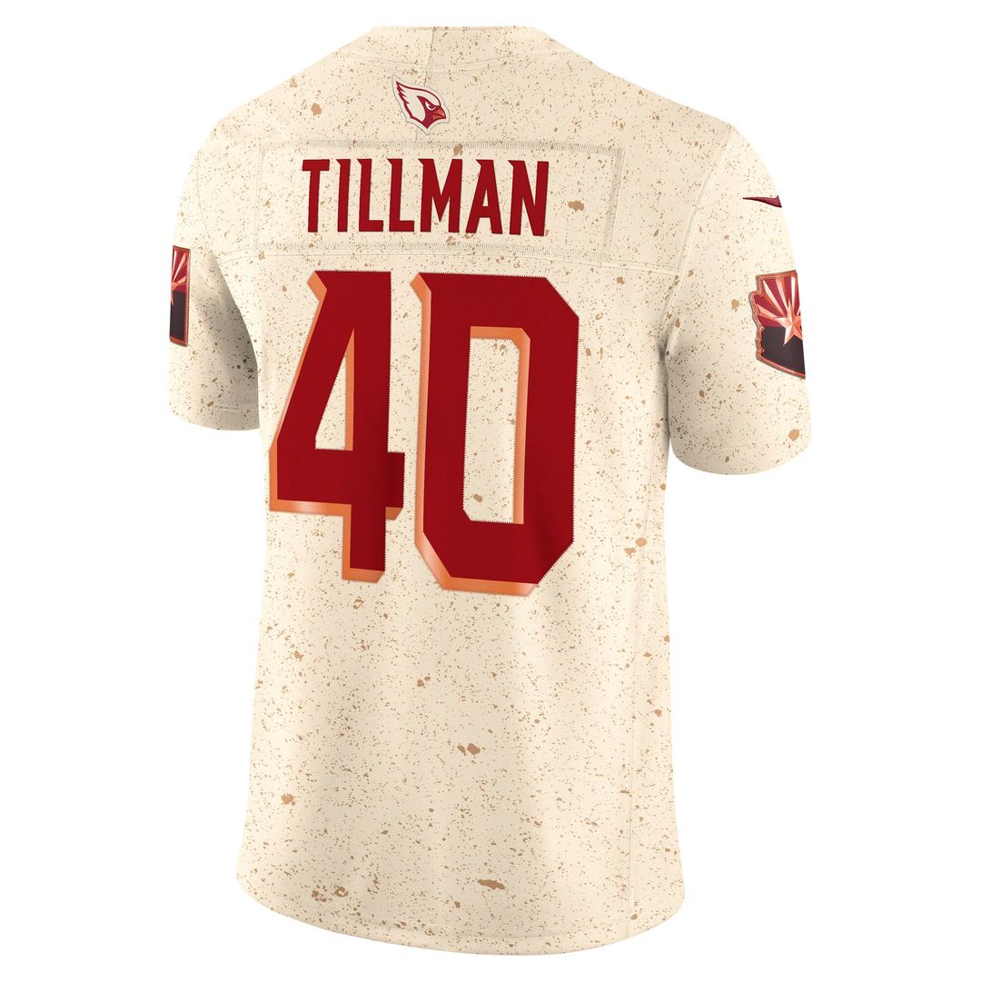Arizona Cardinals Pat Tillman Natural Rivalries Collection Stitched Limited Jersey | NFL Football Jersey