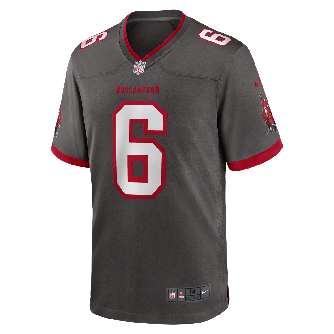Tampa Bay Buccaneers Baker Mayfield Orange Throwback Game Jersey | NFL Football Jersey