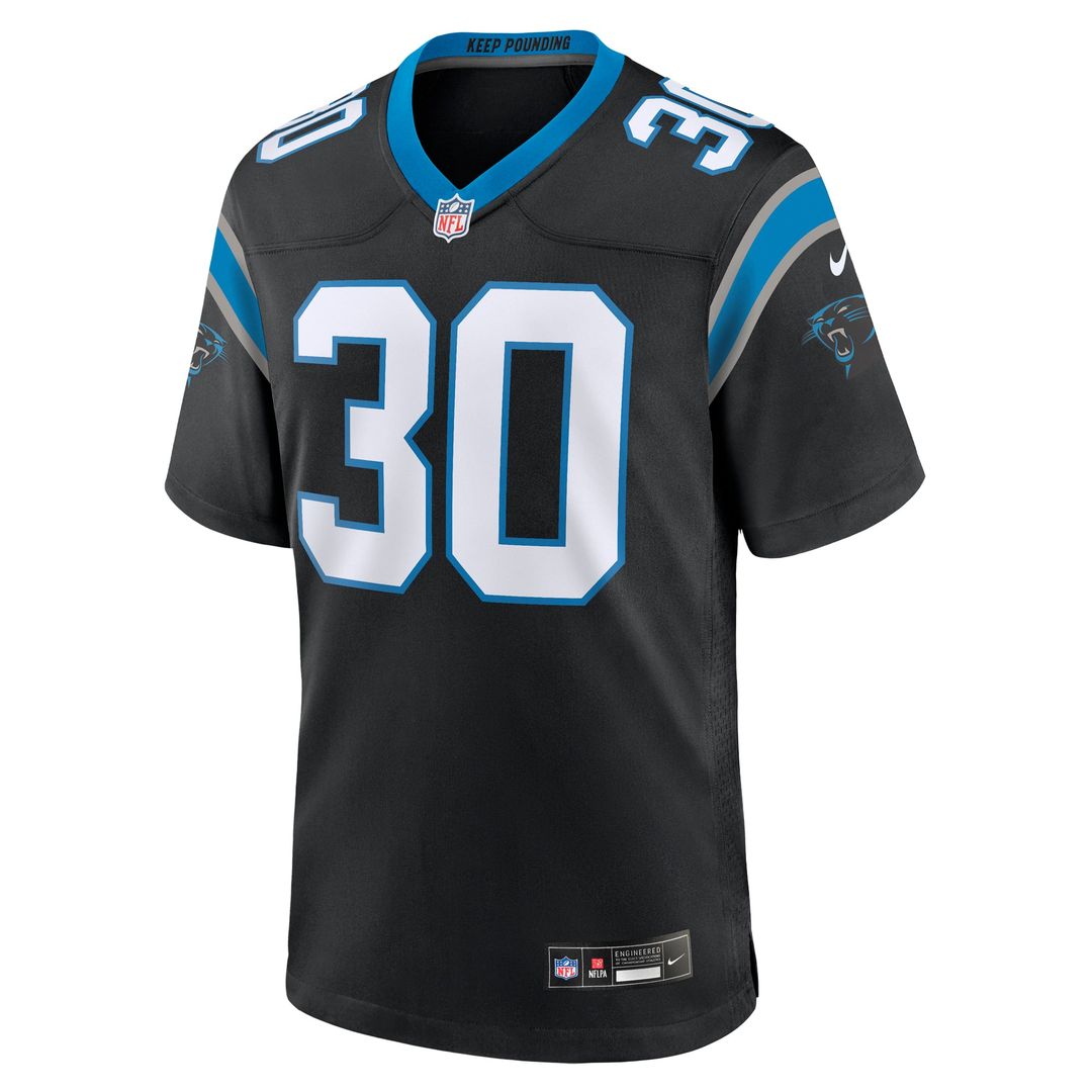 Carolina Panthers Chuba Hubbard Blue Alternate Game Jersey | NFL Football Jersey