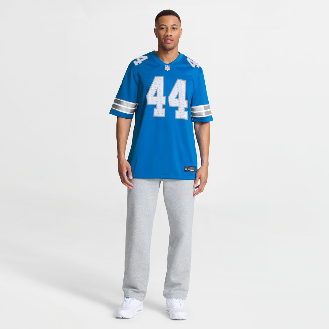 Detroit Lions Malcolm Rodriguez Blue Game Jersey | NFL Football Jersey