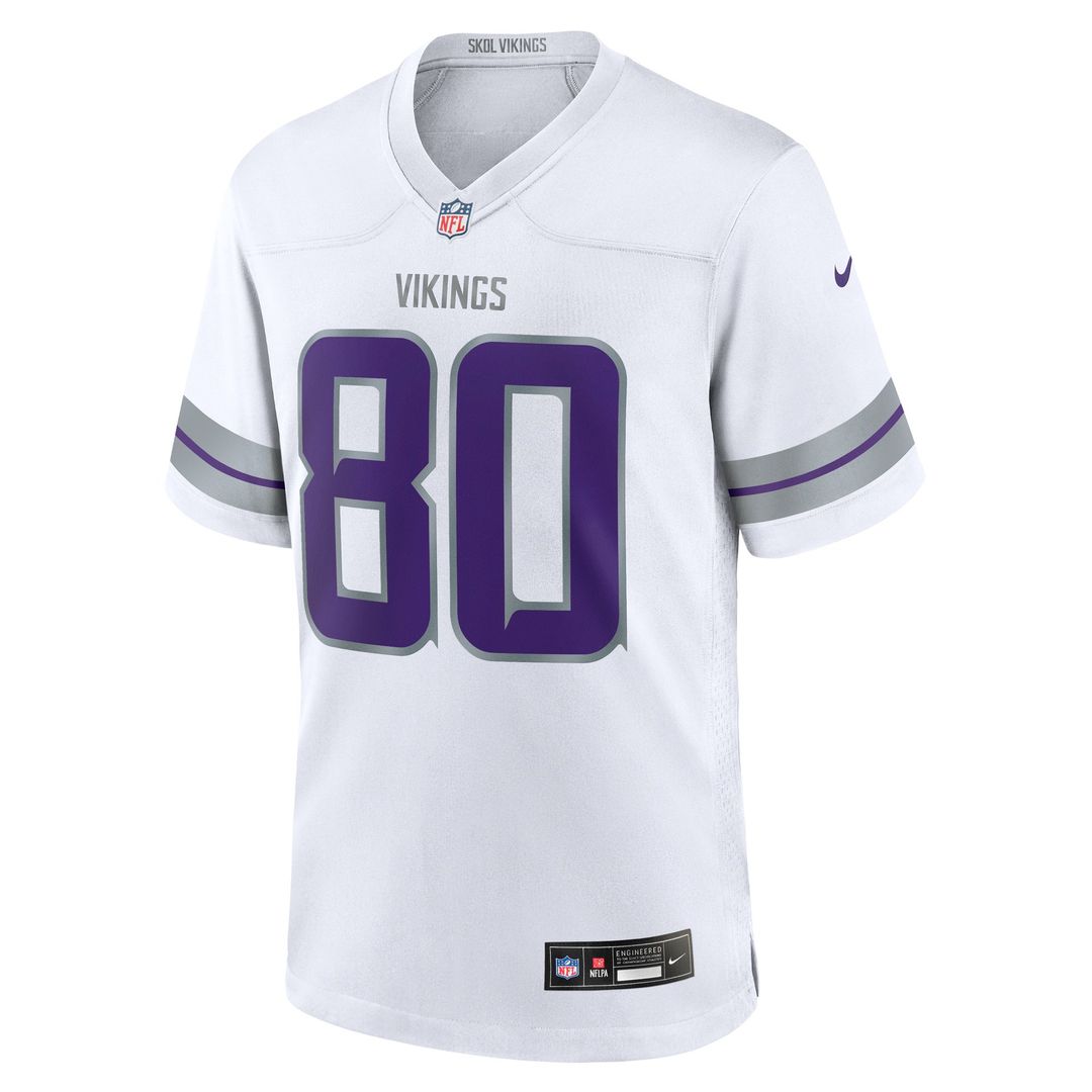 Minnesota Vikings Cris Carter White Alternate Retired Player Game Jersey | NFL Football Jersey