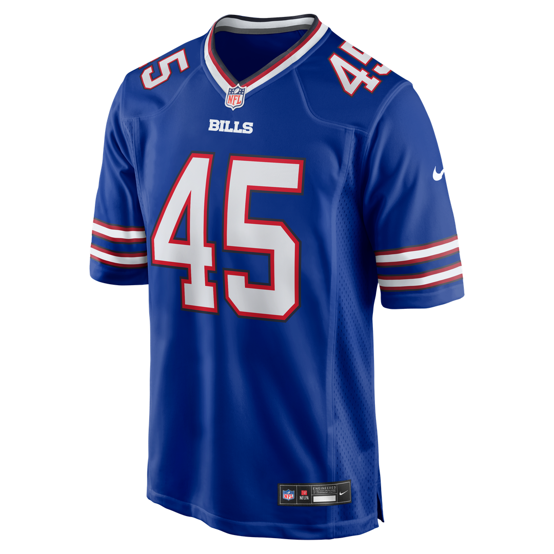 Buffalo Bills Shaq Thompson Royal Team Game Jersey | NFL Football Jersey