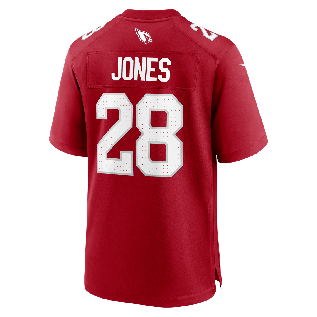 Arizona Cardinals Elijah Jones Cardinal Team Game Jersey | NFL Football Jersey