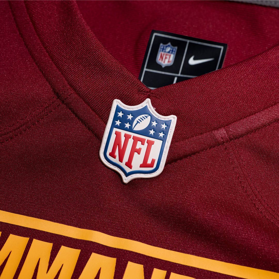 Washington Commanders Car'lin Vigers Burgundy Team Game Jersey | NFL Football Jersey