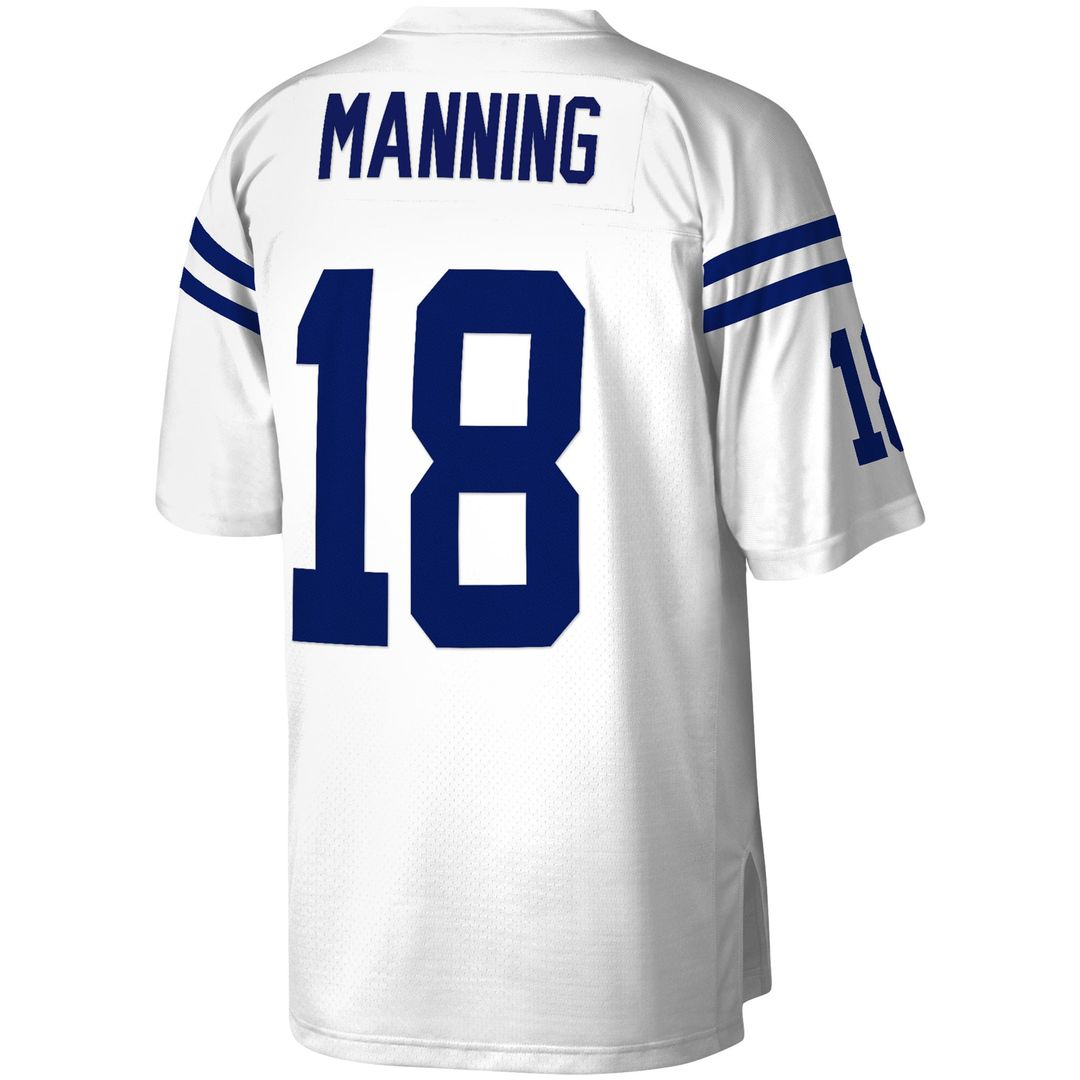 Indianapolis Colts Peyton Manning White Legacy Replica Jersey | NFL Football Jersey