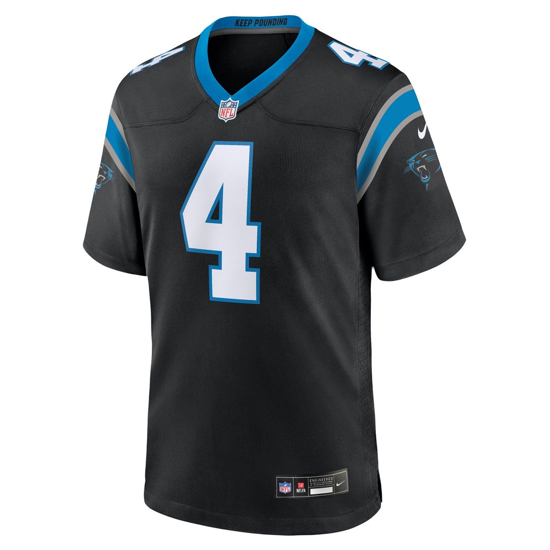 Carolina Panthers Tetairoa McMillan Blue Alternate Game Jersey | NFL Football Jersey
