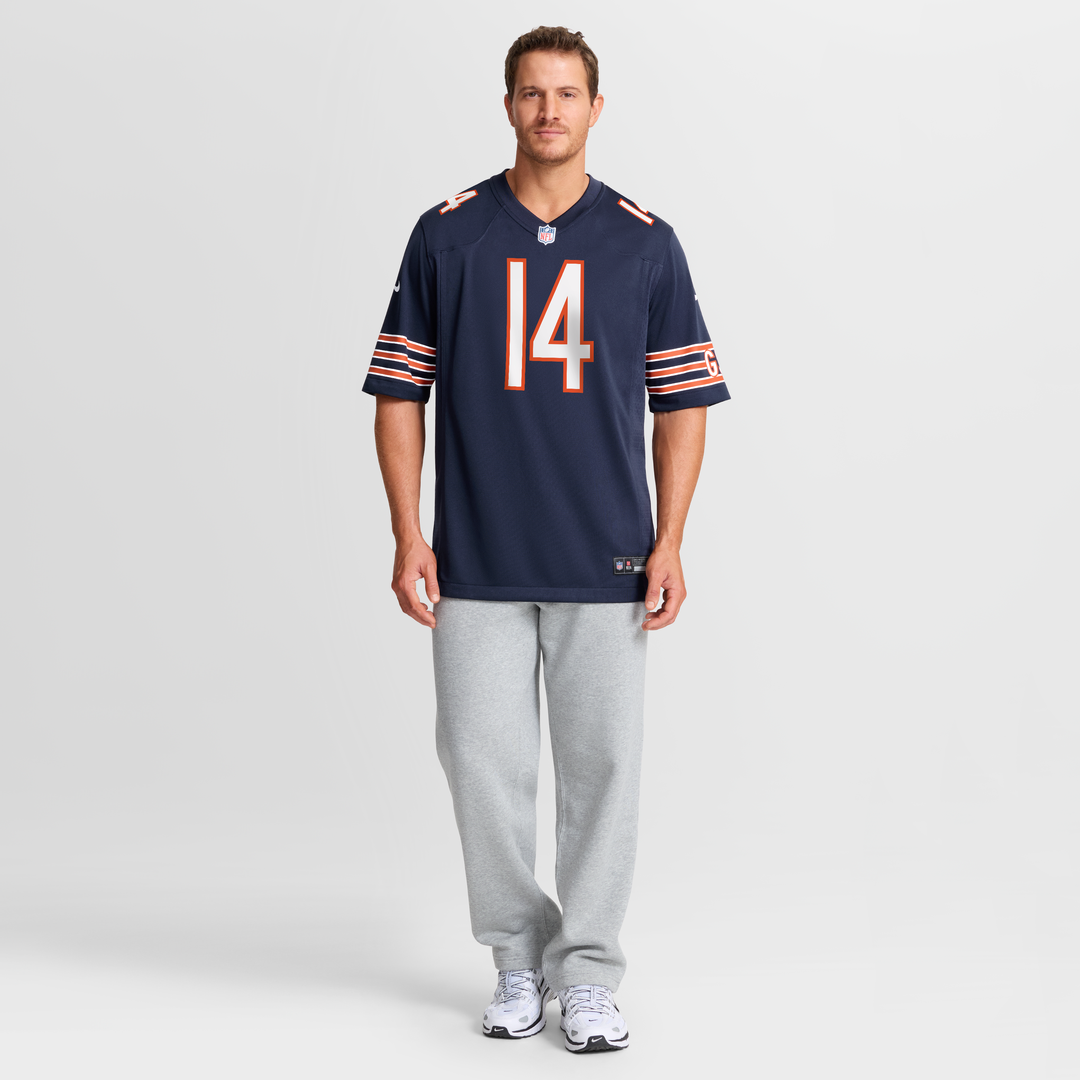 Chicago Bears Kalif Raymond Navy Team Game Jersey | NFL Football Jersey