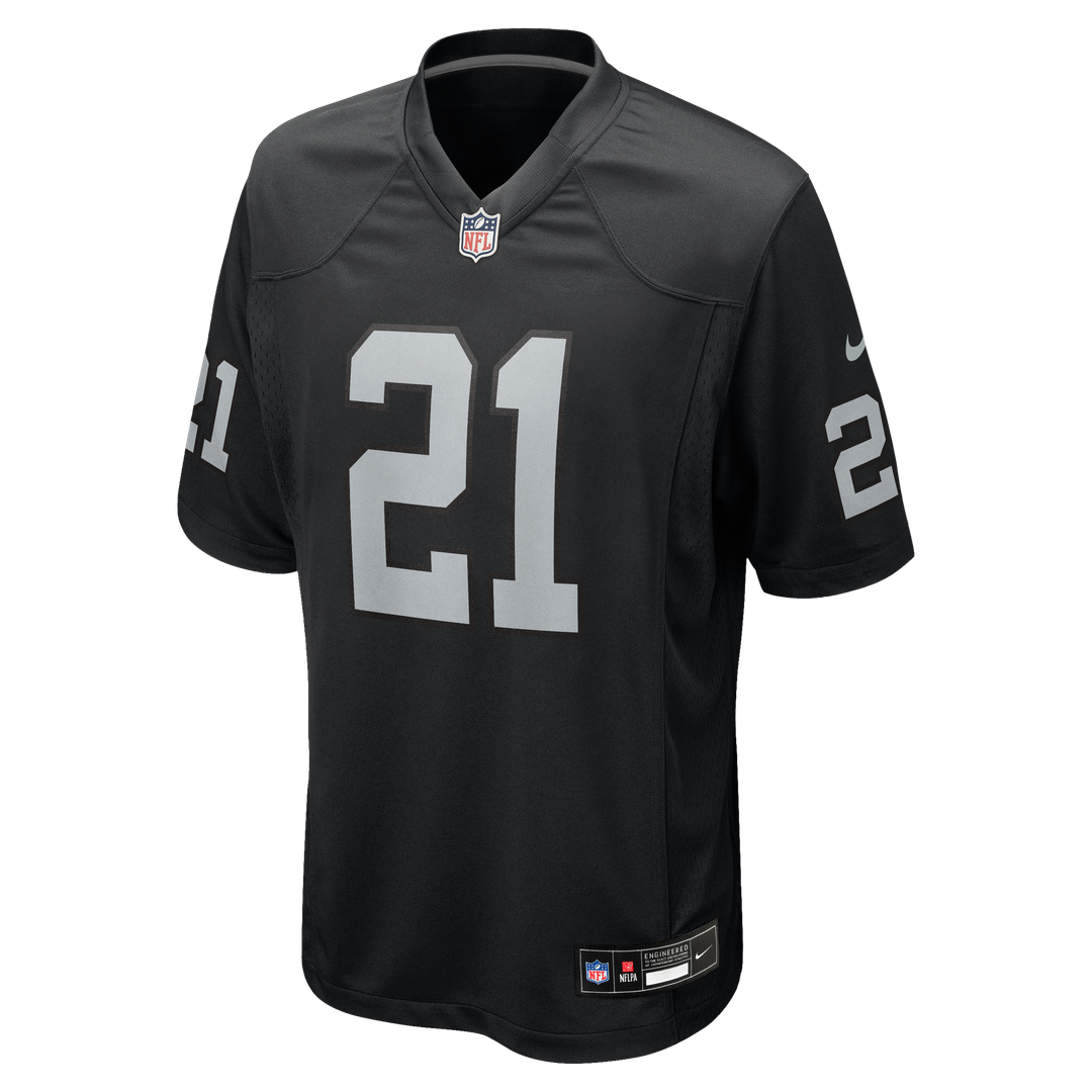 Las Vegas Raiders Cliff Branch Black Retired Player Game Jersey | NFL Football Jersey