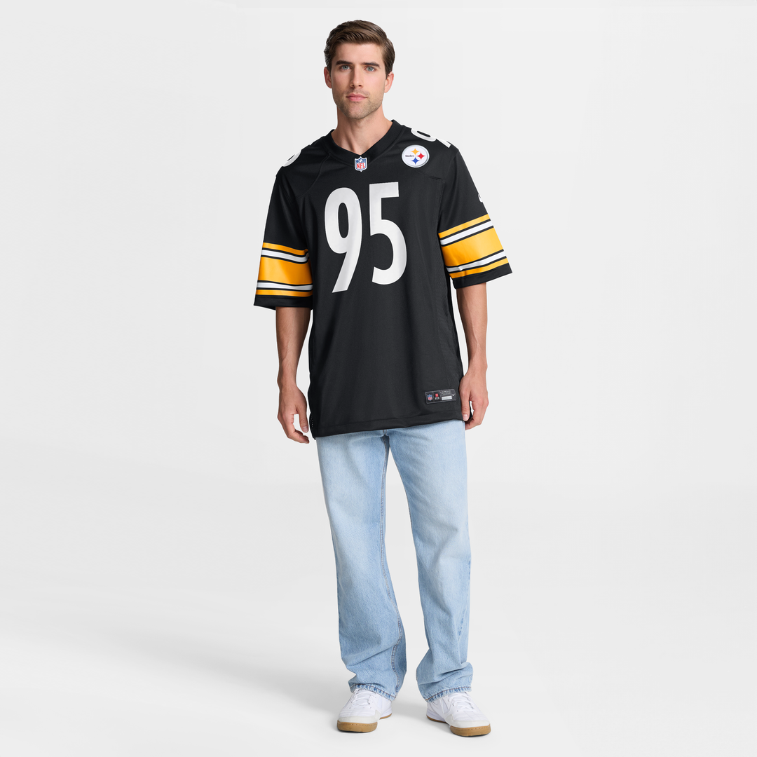 Pittsburgh Steelers Keeanu Benton Black Team Game Jersey | NFL Football Jersey