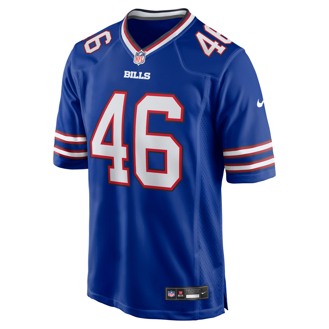Buffalo Bills DJ Miller Jr. Royal Team Game Jersey | NFL Football Jersey