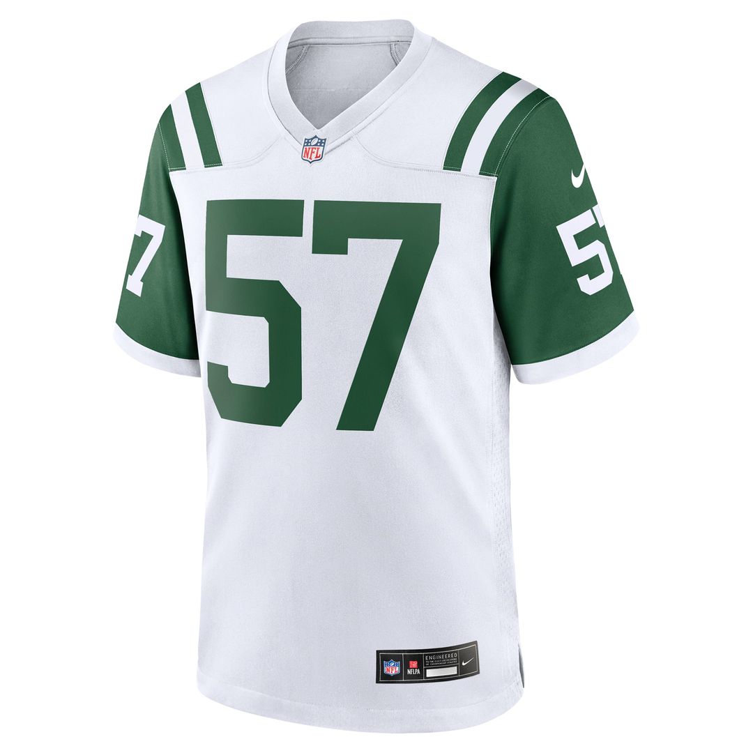 New York Jets C.J. Mosley White Classic Alternate Game Jersey | NFL Football Jersey