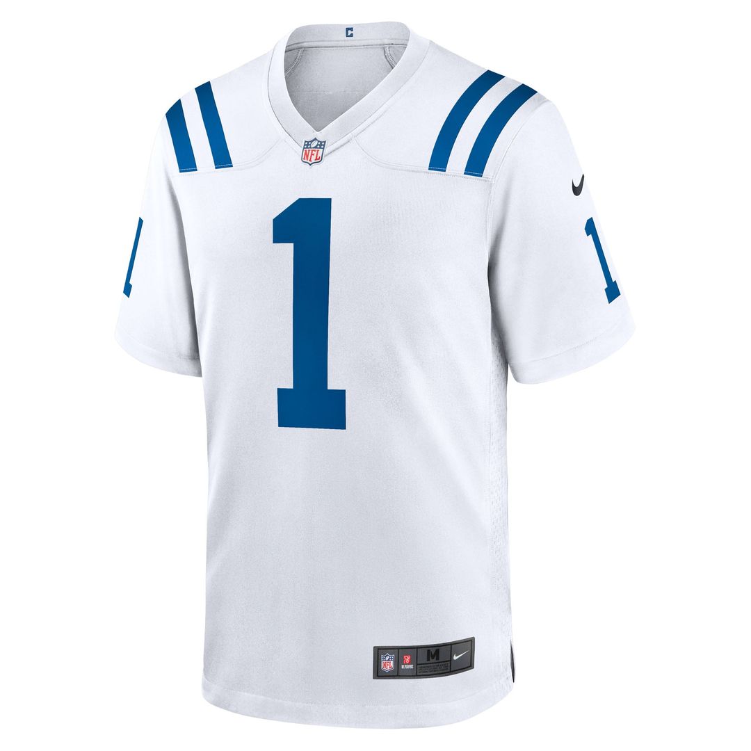 Indianapolis Colts Ahmad Sauce Gardner White Game Jersey | NFL Football Jersey