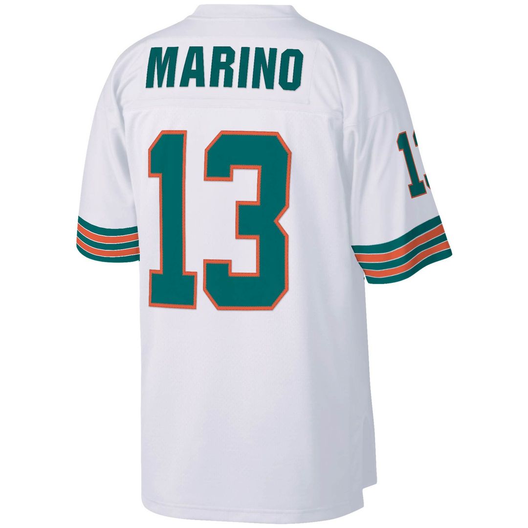 Miami Dolphins Dan Marino Aqua Big & Tall 1984 Retired Player Replica Jersey | NFL Football Jersey