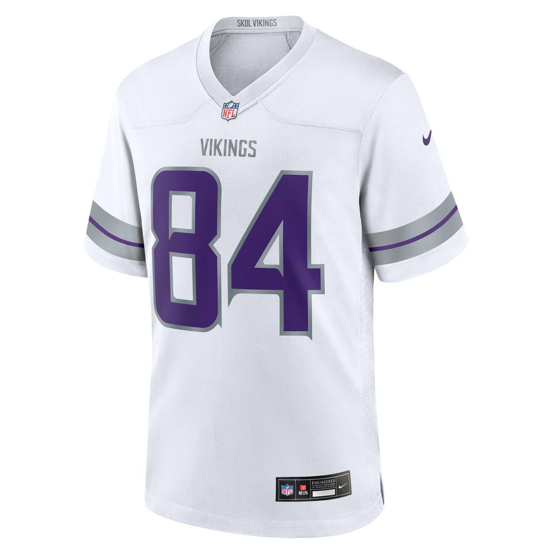 Minnesota Vikings Randy Moss White Alternate Retired Player Game Jersey | NFL Football Jersey
