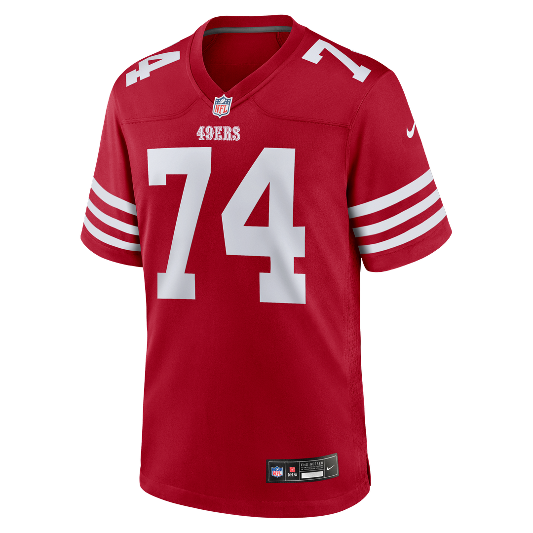 San Francisco 49ers Brett Toth Scarlet Team Game Jersey | NFL Football Jersey